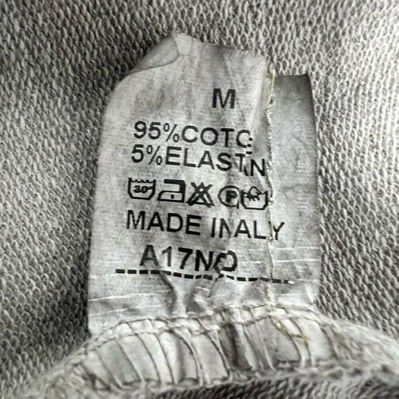 Grey Violet Womens Open Front Jacket Beige Waist Length Stretch Collar Italy M - Picture 10 of 11